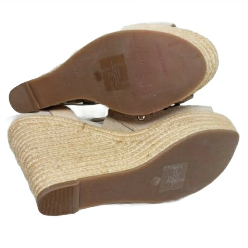 Marc Fisher LTD Hata Cutout Wedge Sandal Sz 8.5M - Picture 7 of 9